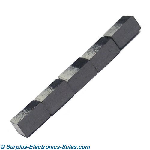 Magnet, Rectangular, Small Rubber Pkg/5